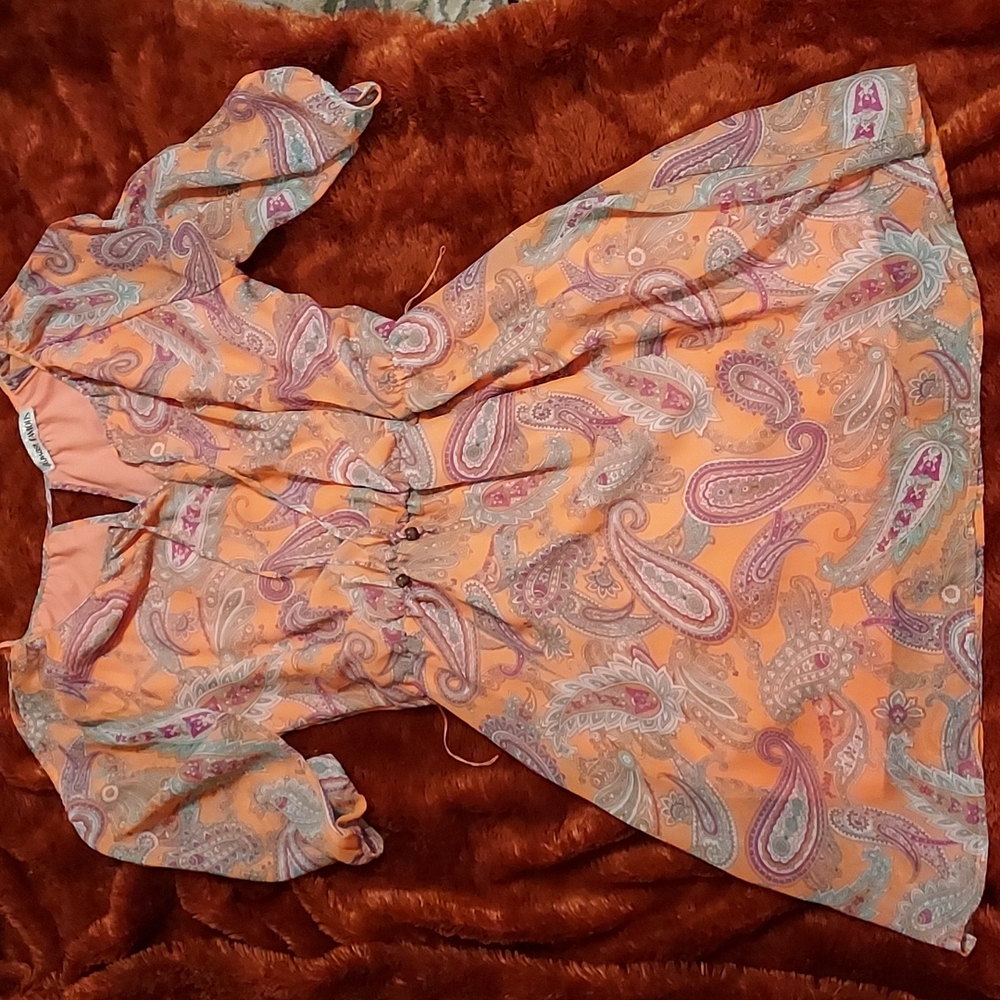 Almost Famous Paisley Dress